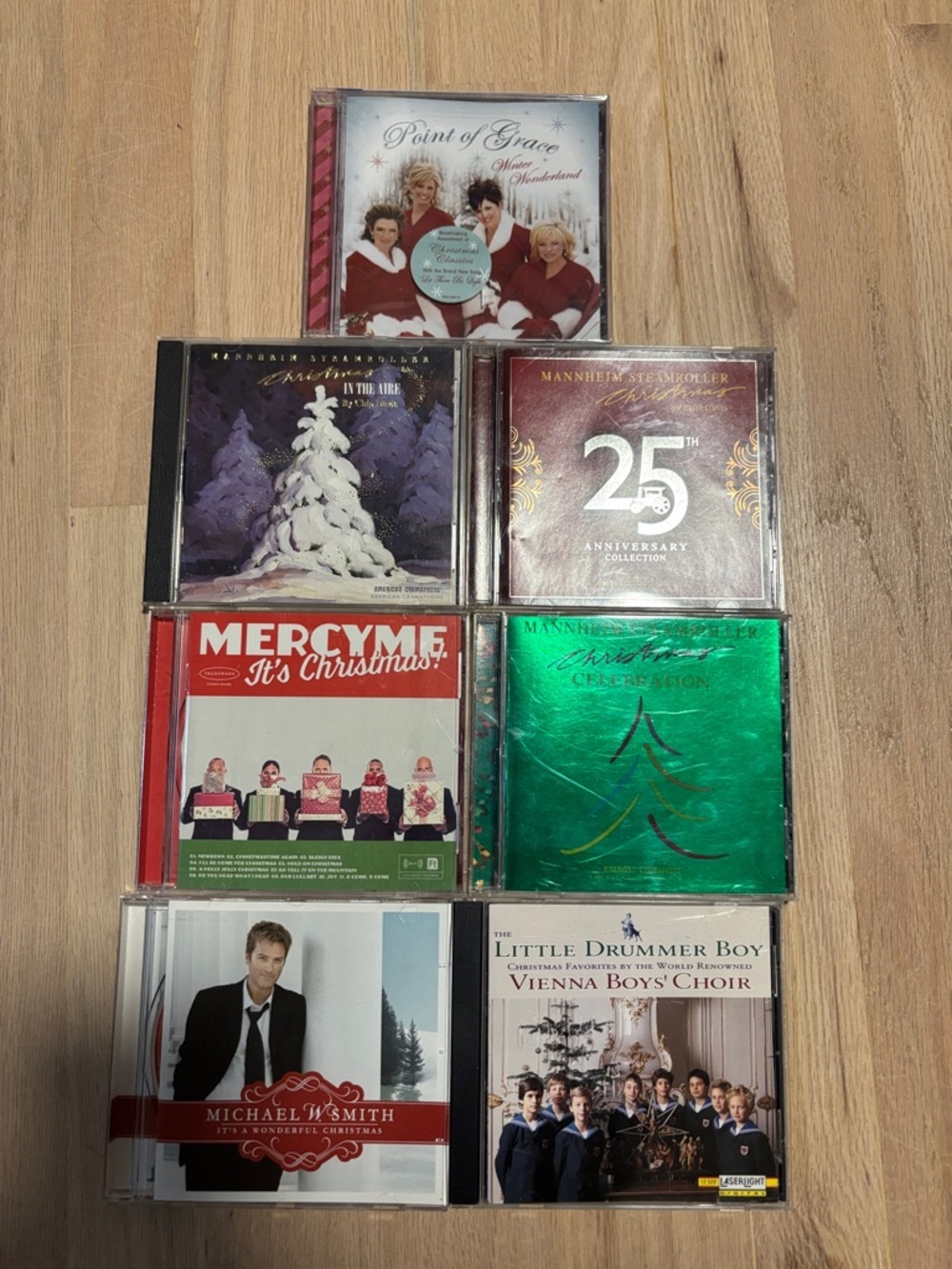 Holiday CD Collection - Red, Green, White Covers
